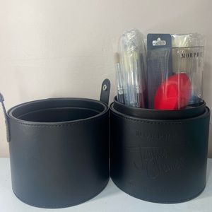 Morphe x James Charles 34 Piece Brush Set + Sponge Collection With Custom Tubby